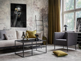 Manos Sculpture - Grey and Gold