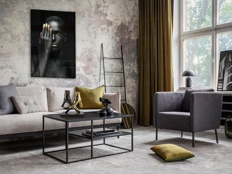 Manos Sculpture - Grey and Gold