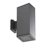 Lart 260 Square E27 IP54 Bulkhead Wall Light - Anthracite