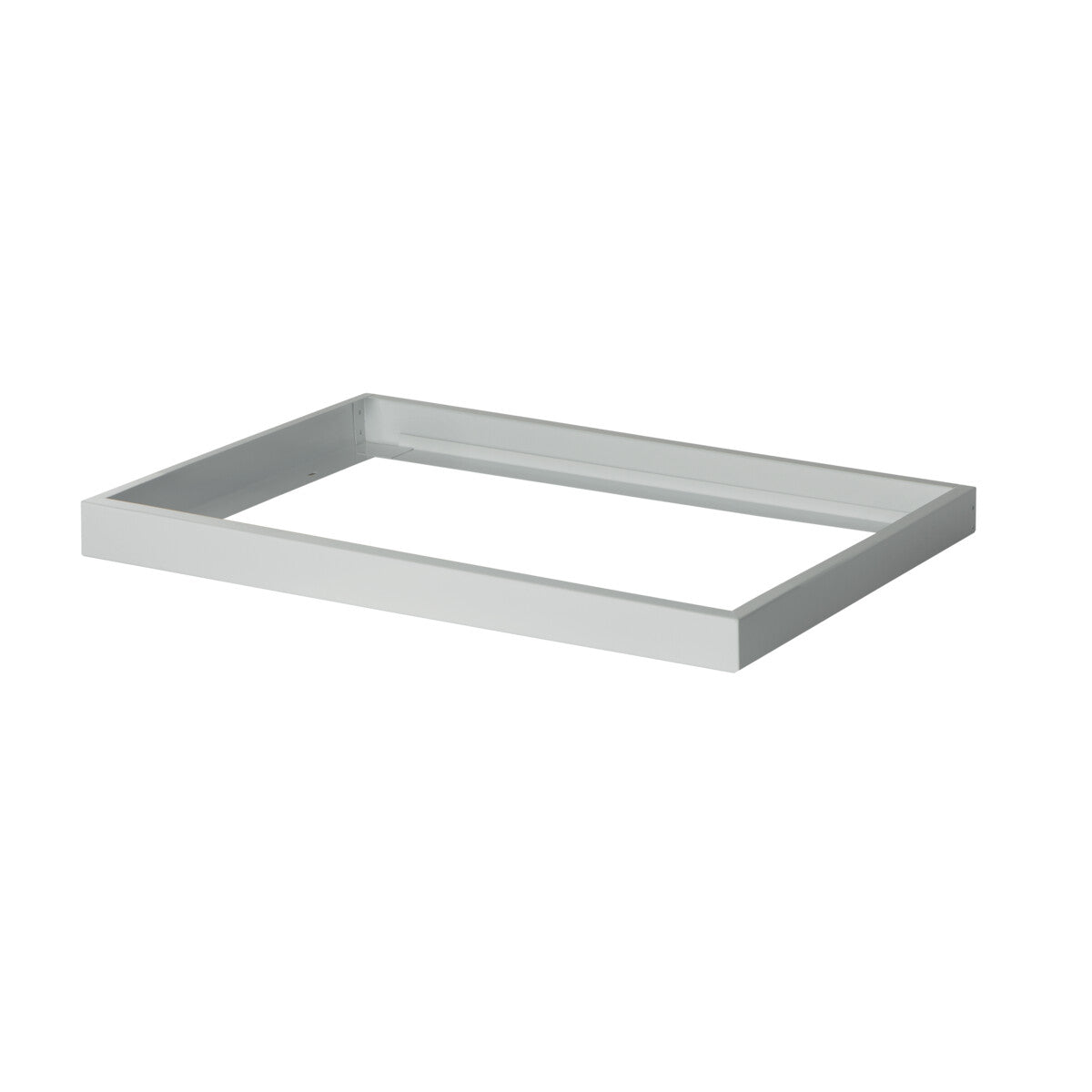 600mm Surface Mounting Frame for LED Panels - Silver 2 Pack