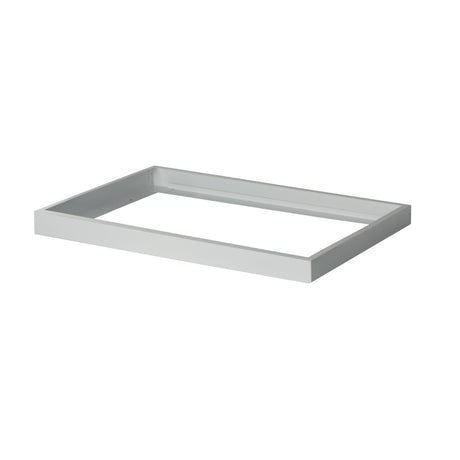 600mm Surface Mounting Frame for LED Panels - Silver 2 Pack