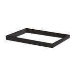 600mm Surface Mounting Frame 2 Pack Black - Steel