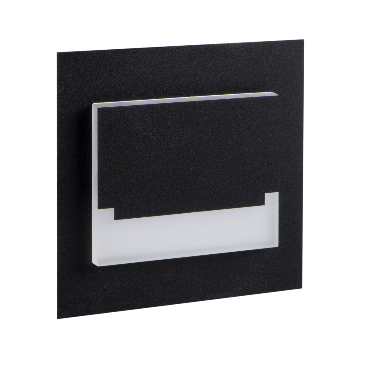 Sabik MINI 0.8W 12V LED Step Light Cool White - Black