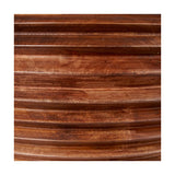 Pembury Brown Wash Large Turned Wood Table Lamp Base - 38cm