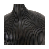 Taika Antique Black Textured Table Lamp Base - 42cm