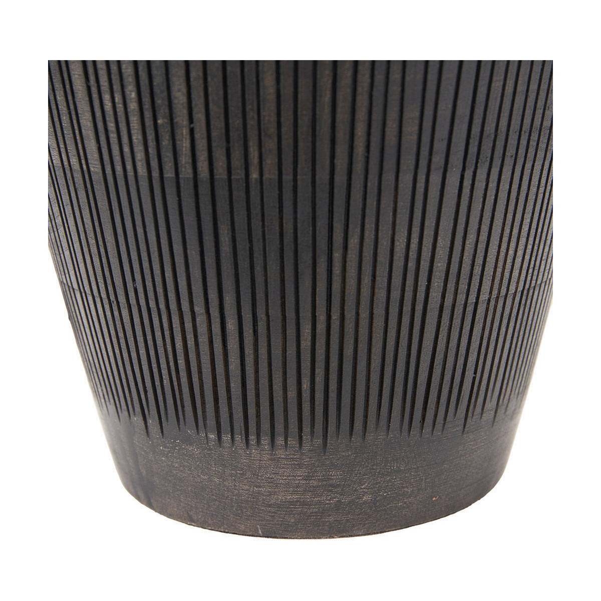 Taika Antique Black Textured Table Lamp Base - 42cm