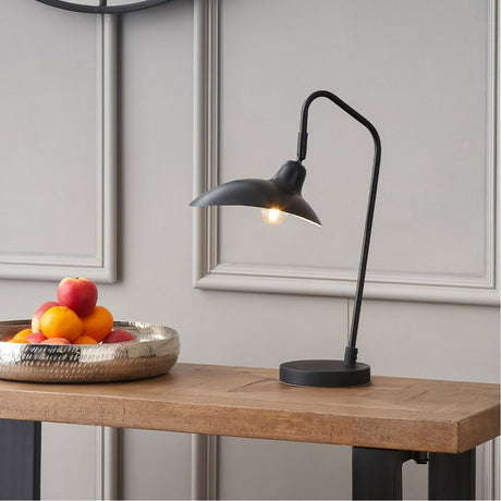 Toulon Black Iron Task Table Lamp - 50cm