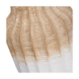 Amalia Natural Textured Stoneware Table Lamp with Ivory Cotton Cylinder Shade