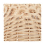 Close-up of the natural rattan weave on the Allona Rattan Table Lamp, 70cm, showing the woven texture and warm tone of the base material.