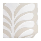 Tania Grey & White Pattern Ceramic Table Lamp with Steel Self Shade