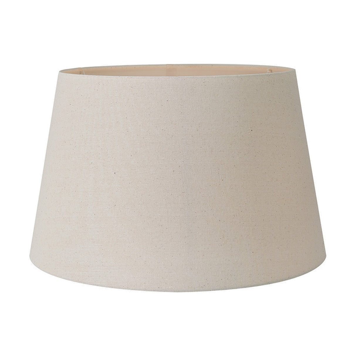 Josie Clear Glass & Antique Brass Large Table Lamp with Cream Shade
