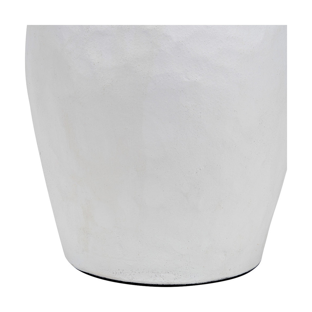 Eirene White Textured Stoneware Table Lamp with Racing Green Shade