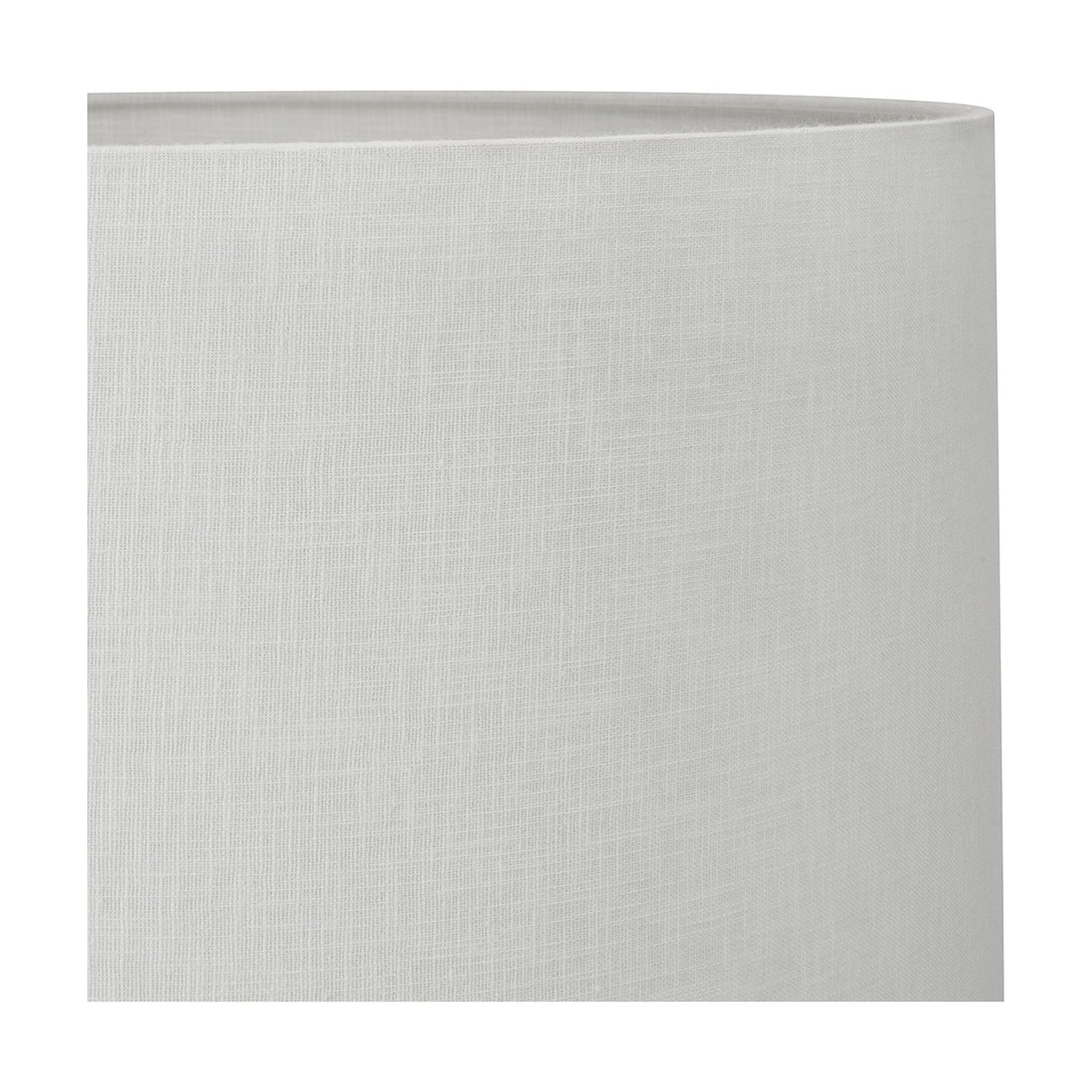Ambrosia Natural Grooved Stoneware Table Lamp with White Self Shade