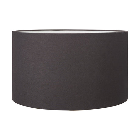 Claudius Nickel Stick Table Lamp with Grey Handloom Cylinder Shade