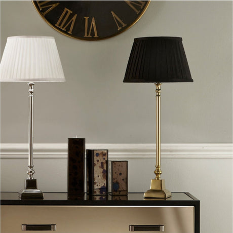 Claudius Gold Aluminium Stick Table Lamp Base - 57cm