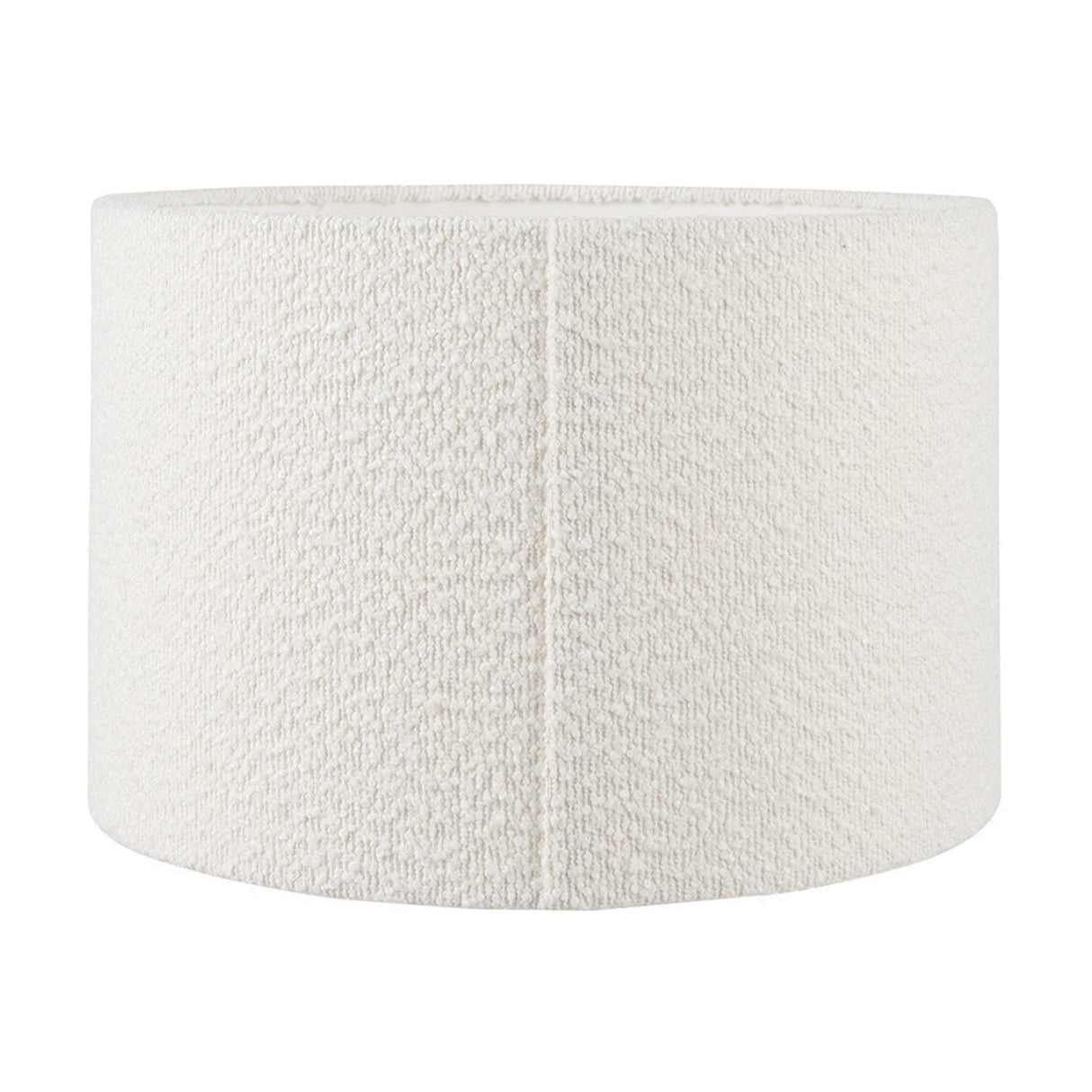 Captiva Grey Wash Mango Table Lamp with White Boucle Cylinder Shade