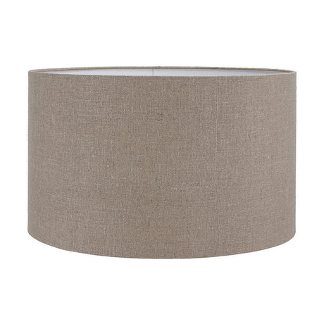 Wren Black & Beige Tall Ceramic Table Lamp with Natural Linen Shade
