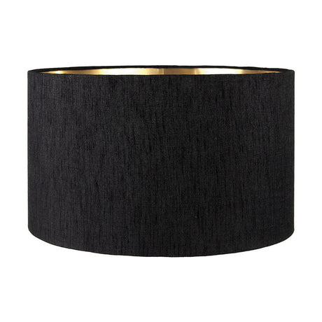 Wren Black & Cream Tall Ceramic Table Lamp with Black Silk Shade
