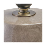 Visage Grey Face Design Tall Stoneware Table Lamp Base - 48cm