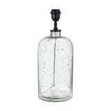 Ophelia Grey Bubble Glass Table Lamp Base - 46cm