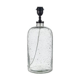 Ophelia Grey Bubble Glass Table Lamp Base - 46cm