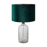 Ophelia Grey Bubble Glass Table Lamp Base - 46cm