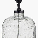 Ophelia Grey Bubble Glass Table Lamp Base - 46cm