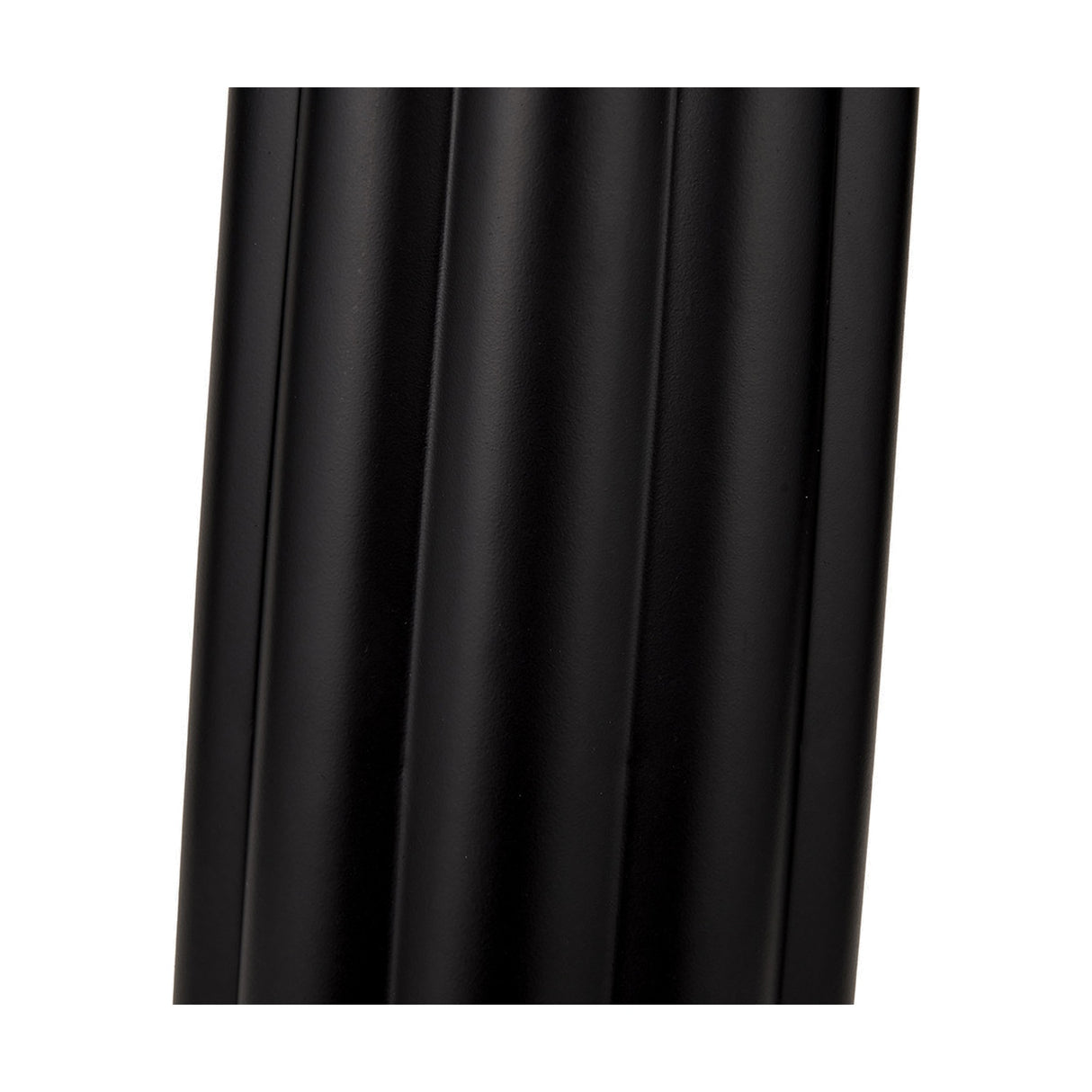 Petula Black Iron Scallop Table Lamp Base - 45cm