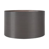 Emilia White Ribbed Glass & Gold Metal Oval Table Lamp with Steel Grey Shade
