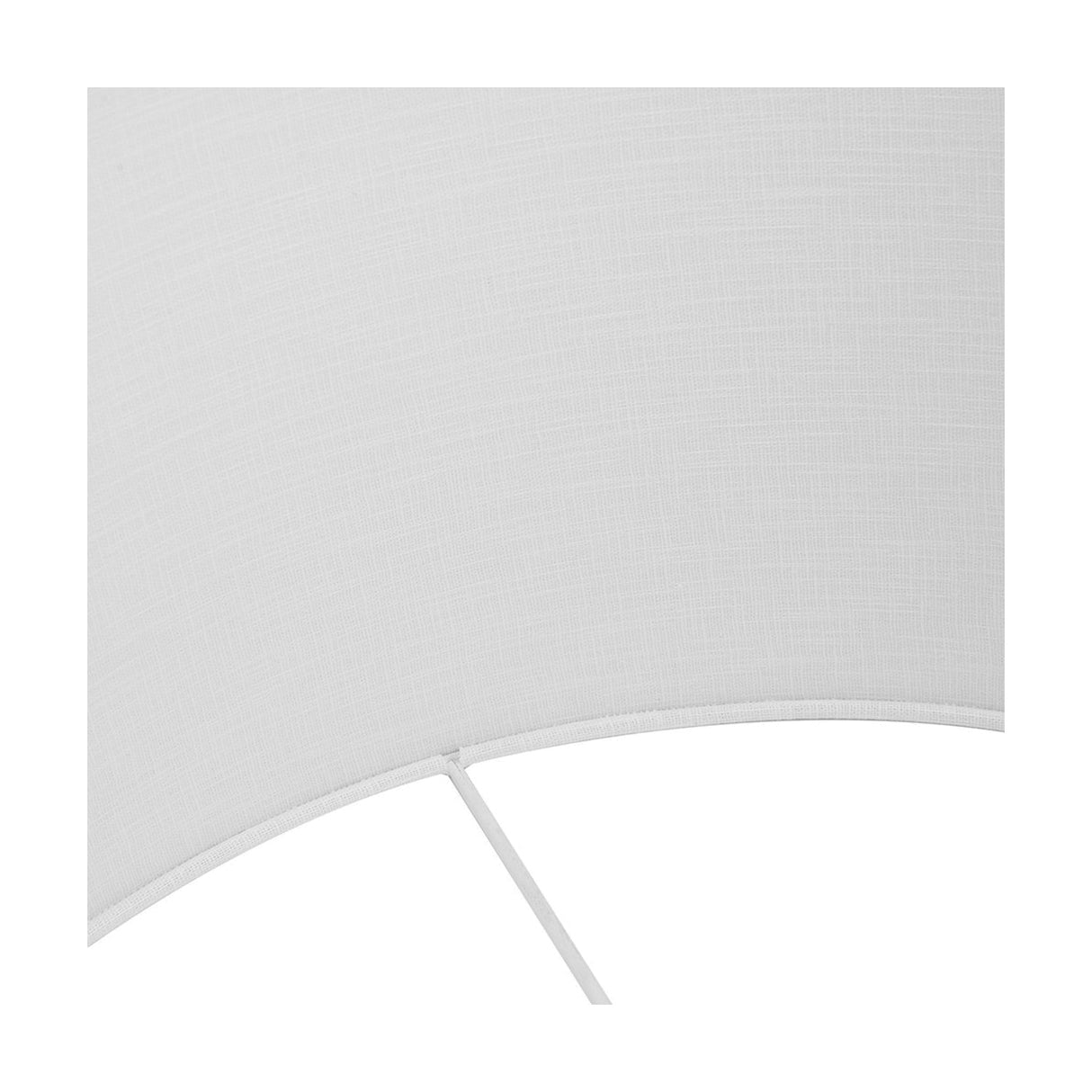 Toma Oiled Wood Tall Neck Table Lamp with White Self Lined Shade