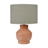 Inna Natural Urn Terracotta Table Lamp Base - 33cm