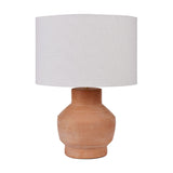 Inna Natural Urn Terracotta Table Lamp Base - 33cm