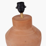 Inna Natural Urn Terracotta Table Lamp Base - 33cm