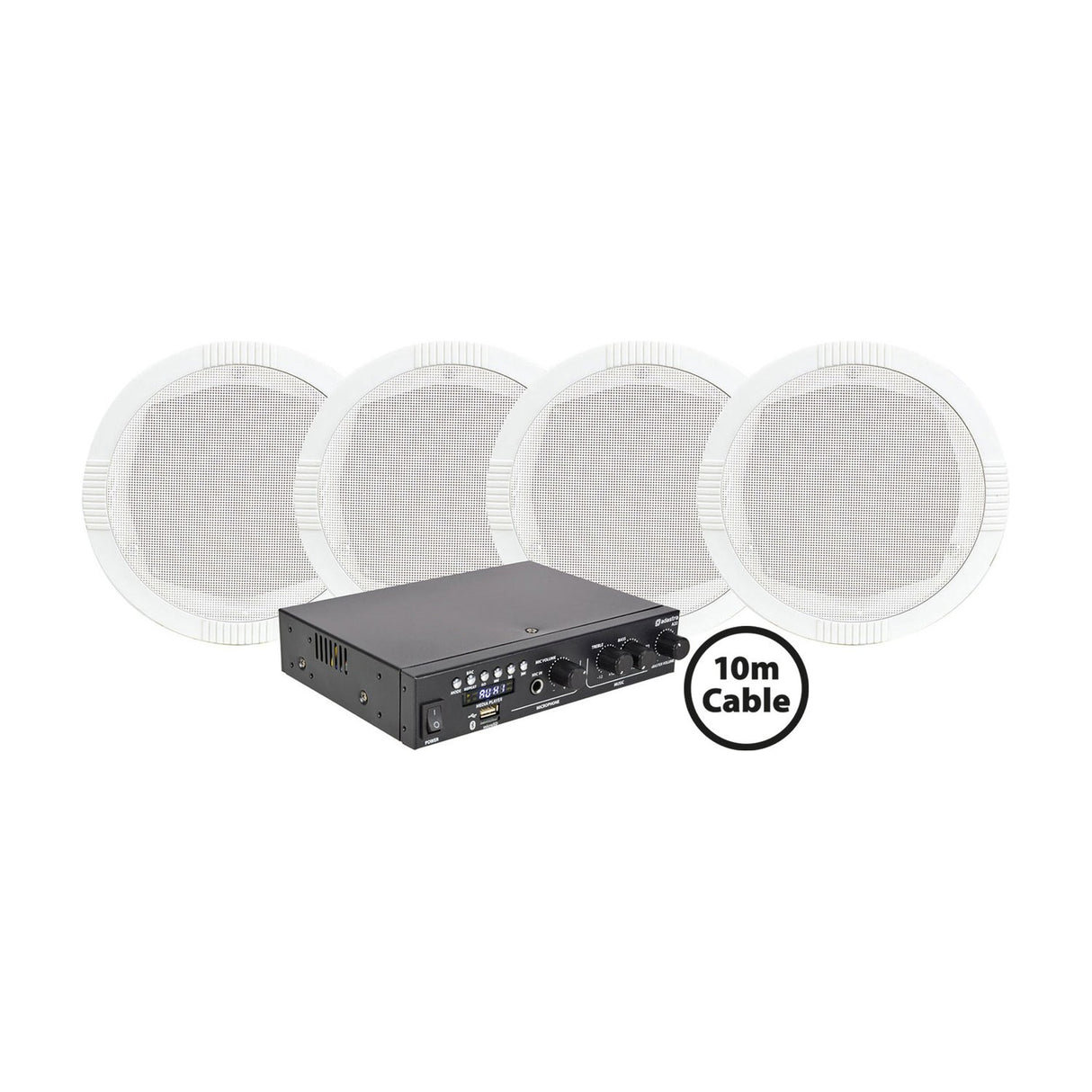 Adastra A22 + 4x RC5 Ceiling Speaker System Package