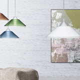 Diego Glass Pendant – Aluminium
