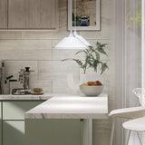 Diego Glass Pendant – Aluminium