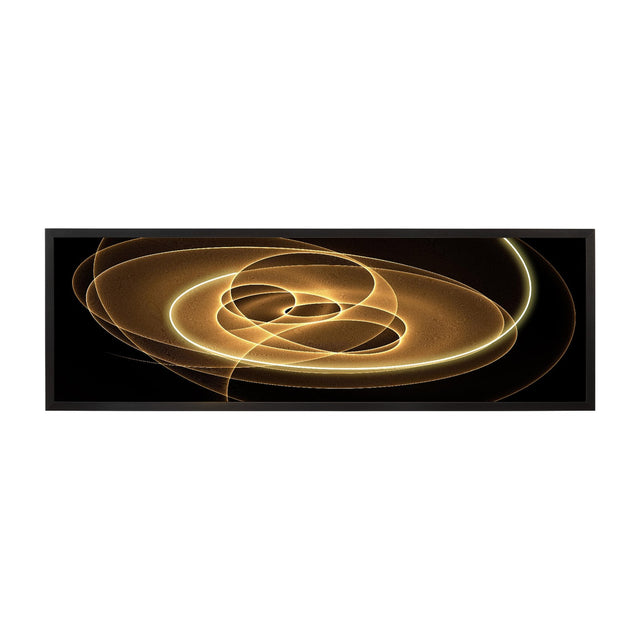 Trazados LED Wall Art - Black