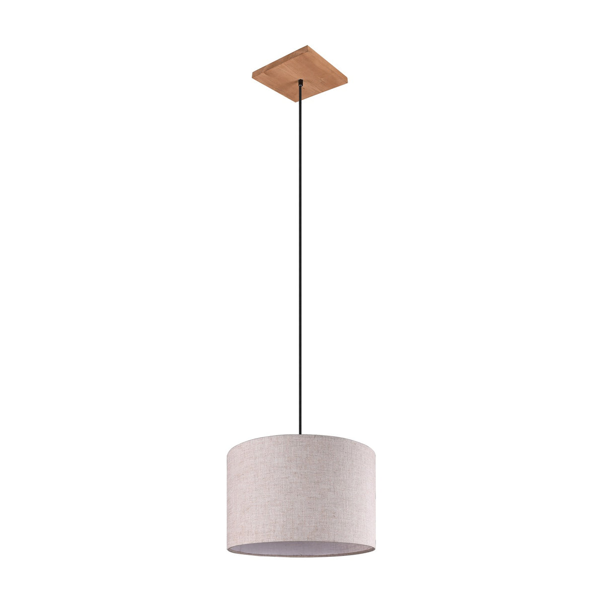 Elmau Wooden Pendant – Antique Nickel