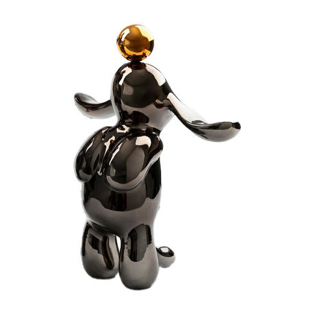Conejo Small Sculpture - Grey and Orange