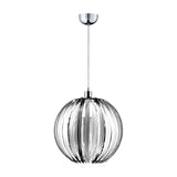 Zucca Globe Pendant – Chrome