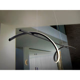 Asure LED Light Linear Suspension 48W 3000K - Black