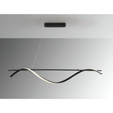 Asure LED Light Linear Suspension 48W 3000K - Black