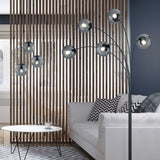 Balini 3 Light Globe Chandelier – Anthracite