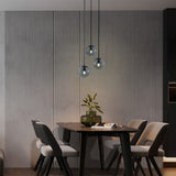 Balini 3 Light Globe Chandelier – Anthracite