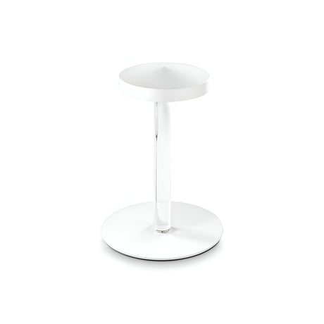 Product Name: Solixis LED Table Lamp 3.6W 3000K - White

The Solixis LED Table Lamp boasts a sleek, modern design with its minimalist white aesthetic. Featuring a streamlined central support and elegantly crafted elements, this lamp enhances your space with simplicity and style. It stands gracefully on a plain white background.