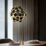 Discalgo 6 Light Chandelier – Matt Black