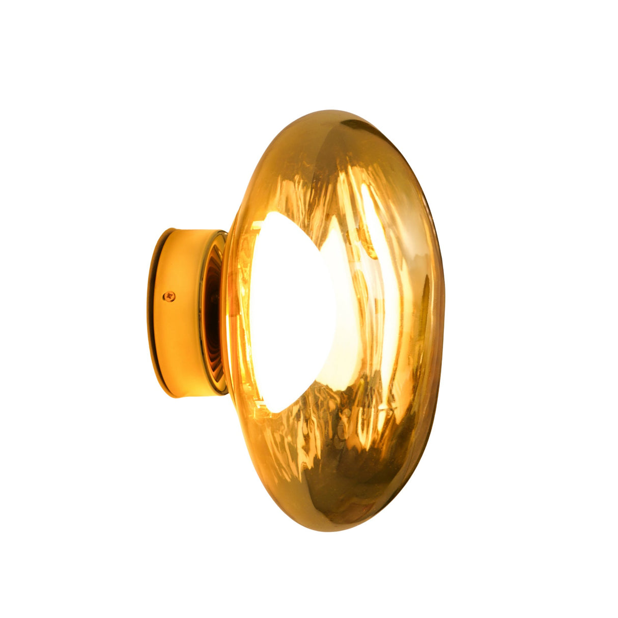 Lava Small LED Wall & Ceiling Light - Gold