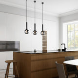 Clayton Globe Pendant – Matt Black