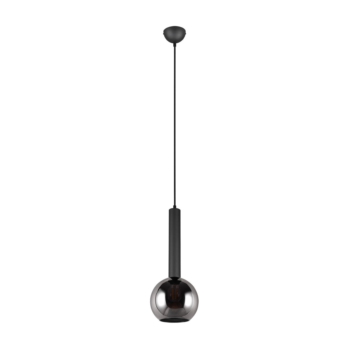Clayton Globe Pendant – Matt Black