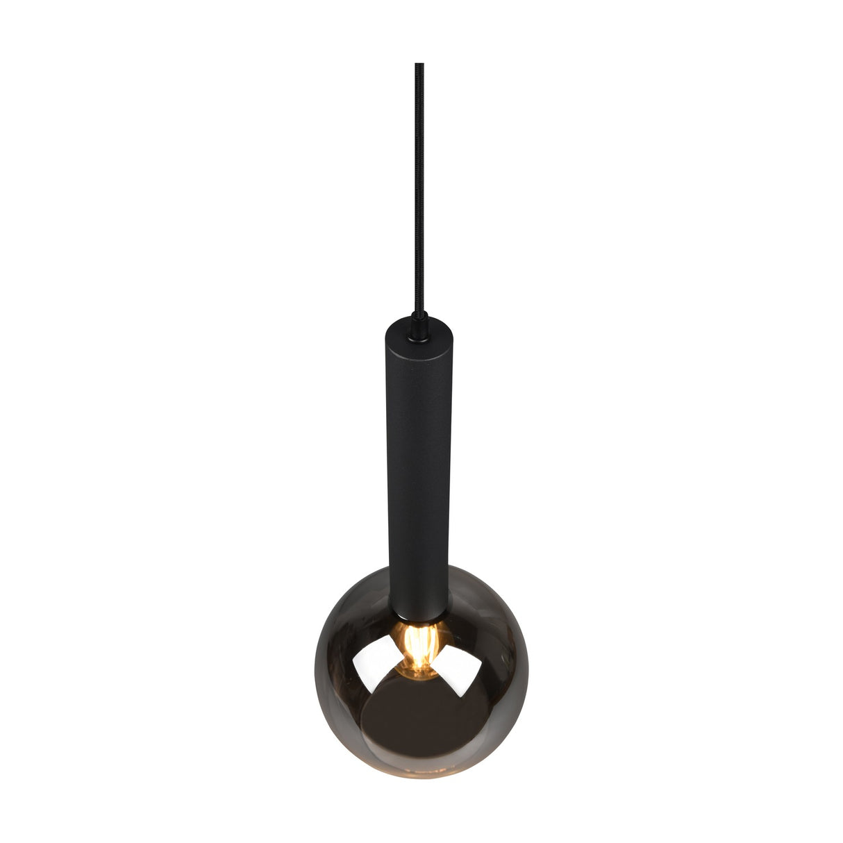 Clayton Globe Pendant – Matt Black